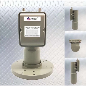 普斯PX-3002HV抗5G高频头窄波PAUXIS单本振C波段信号双输出高频头